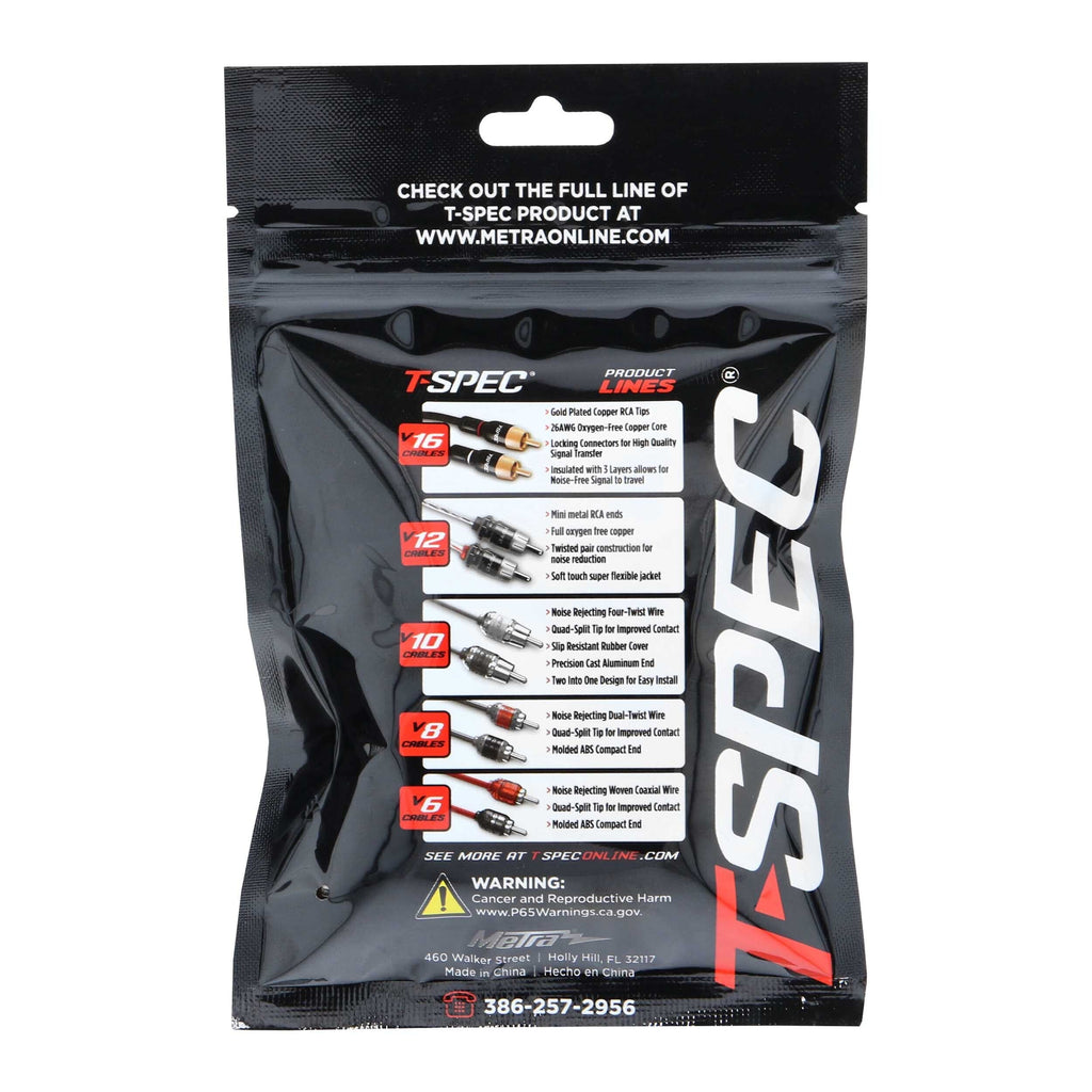 T-SPEC V8-RTN2 1/0 AWG 5/16IN Ring Terminal 5pk - v8 SERIES