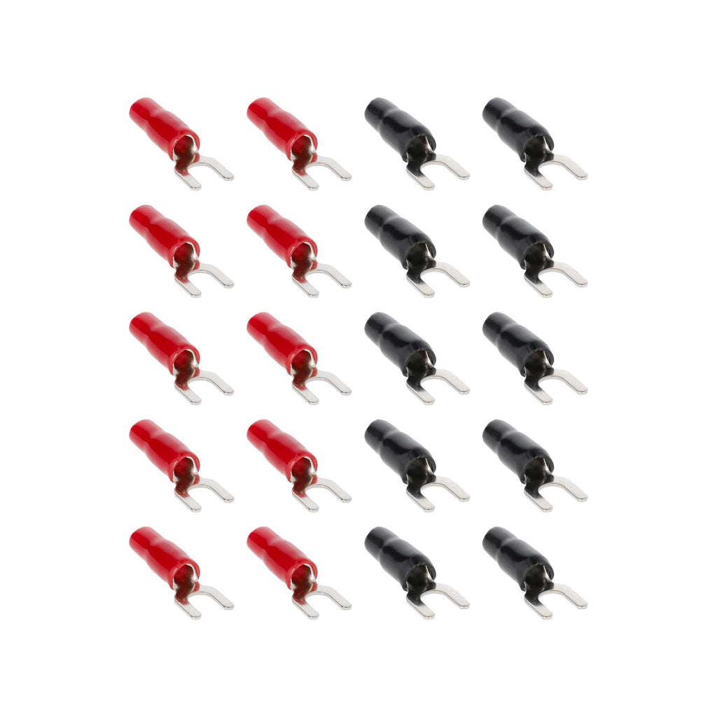 T-SPEC V8-ST2-20 8 AWG 1/4 inch Spade Terminals 20pk - v8 SERIES