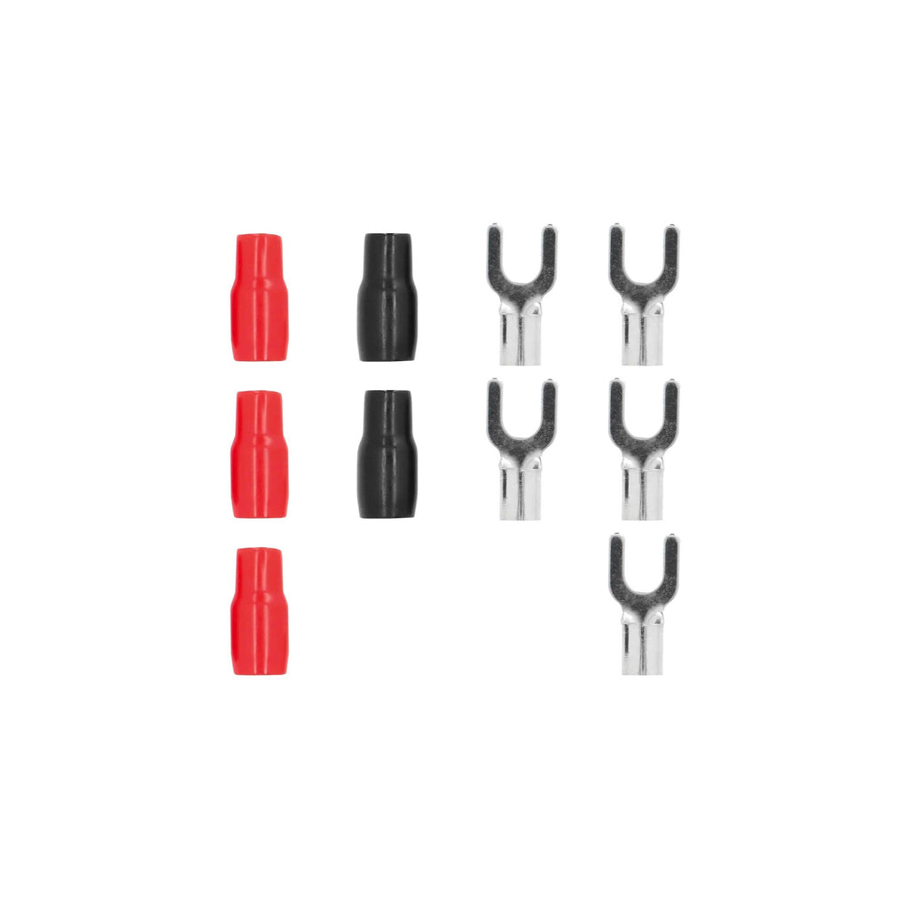 T-SPEC V8-ST2 8 AWG 1/4 inch Spade Terminals 5pk - v8 SERIES