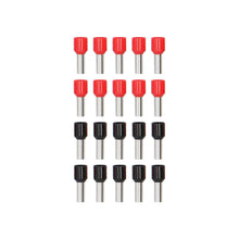 Load image into Gallery viewer, T-SPEC V8GA-FERR 20-Piece Red and Black 8GA Ferrules - Refill Pack