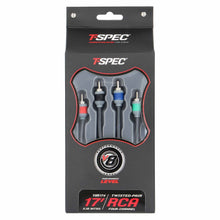 Load image into Gallery viewer, T-SPEC V8R174 RCA v8 Series 4-Channel Audio Cable - 17 FT