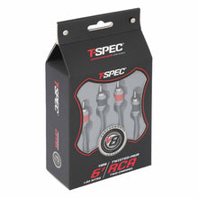 Load image into Gallery viewer, T-SPEC V8R6 RCA v8 Series 2-Channel Audio Cable - 6 FT