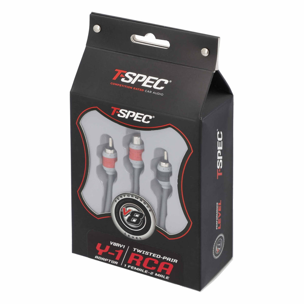 T-SPEC V8RY1 RCA v8 Series 2-Channel Audio Cable - 1F-2M