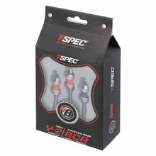 Load image into Gallery viewer, T-SPEC V8RY2 RCA v8 Series 2-Channel Audio Cable - 1M-2F