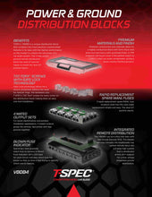 Load image into Gallery viewer, T-SPEC VBDB4 Distribution Block Dual Input 4-Way Power + Ground