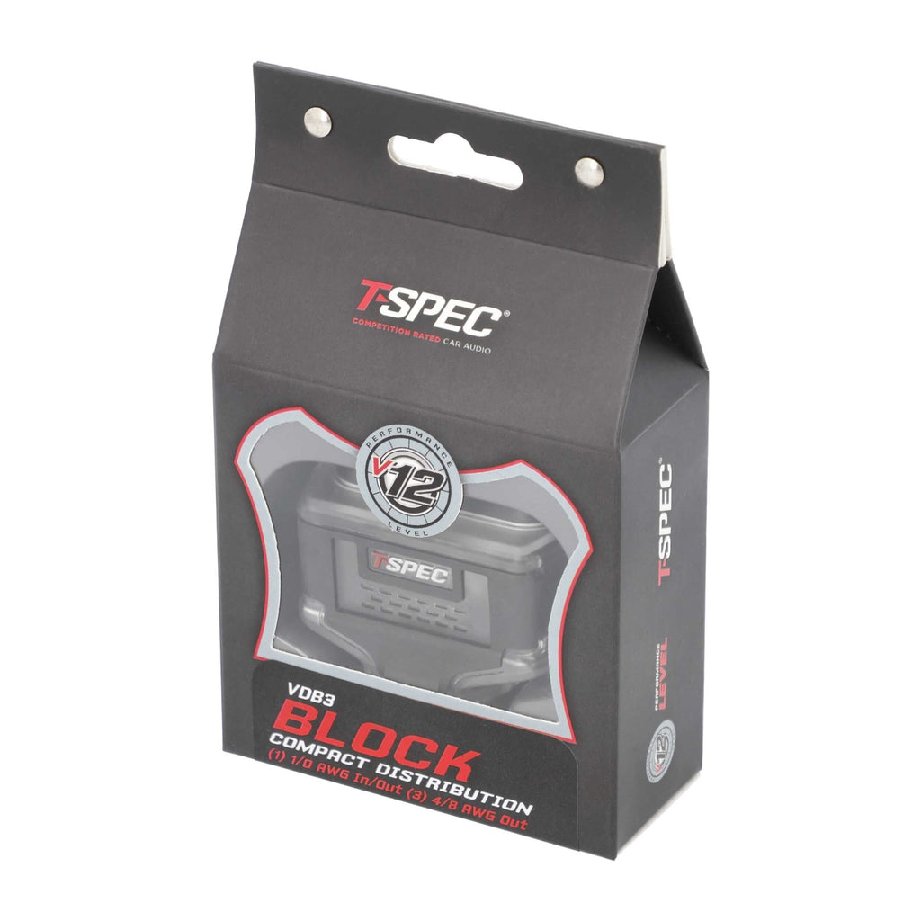 T-SPEC VDB3 3-Position Ground Distribution Block