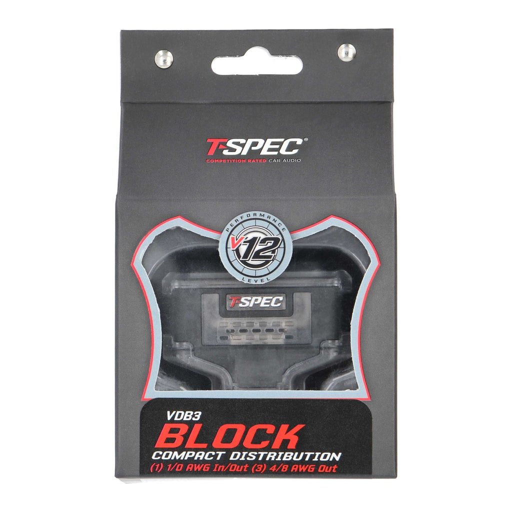 T-SPEC VDB3 3-Position Ground Distribution Block