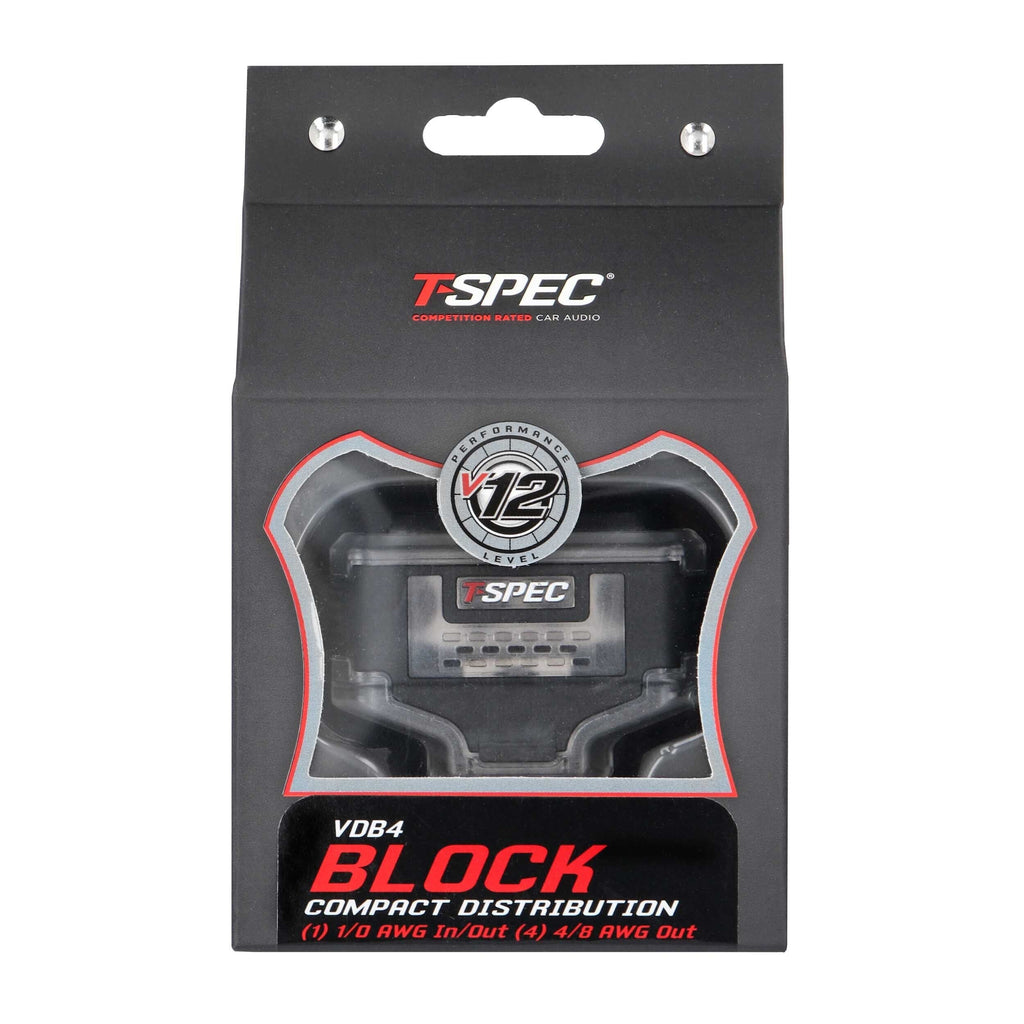 T-SPEC VDB4 4-Position Distribution Block
