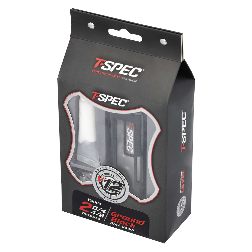 T-SPEC VDGB4 Bolt Down Ground Block
