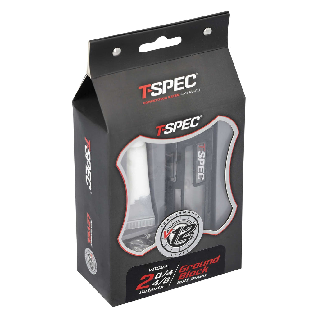 T-SPEC VDGB4 Bolt Down Ground Block
