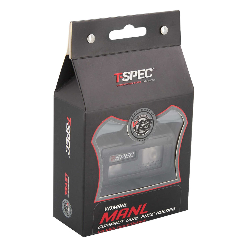 T-SPEC VDMANL Dual MANL 1/0-4/8 AWG Fuse Holder