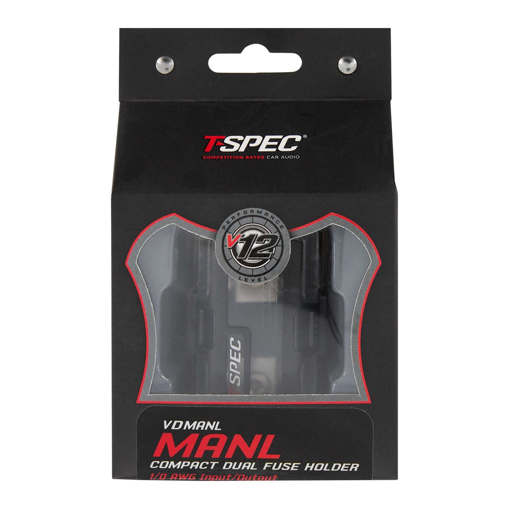 T-SPEC VDMANL Dual MANL 1/0-4/8 AWG Fuse Holder