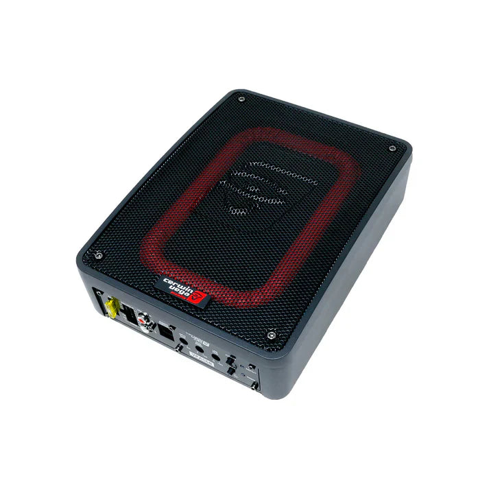 Cerwin Vega VPAS68 Active 6"x8" Subwoofer Enclosure + 0G Amp Kit