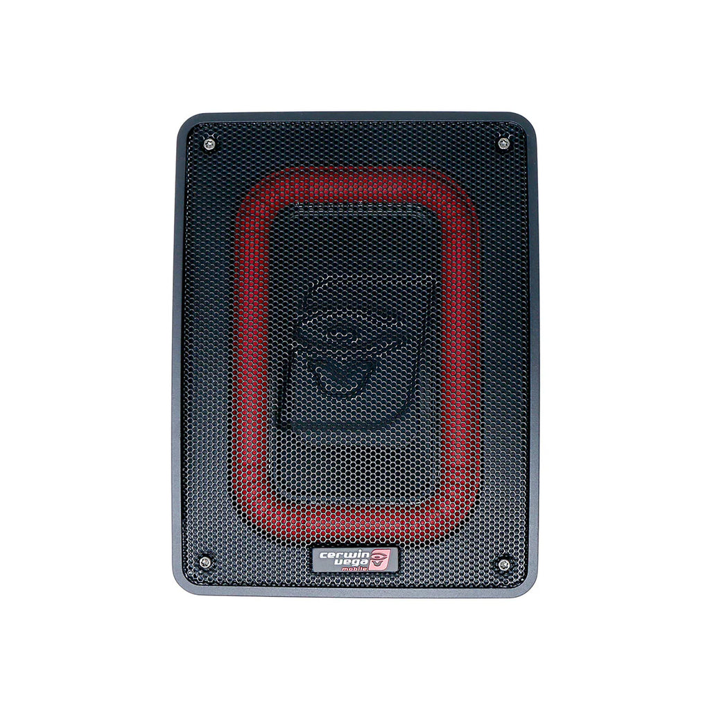 Cerwin Vega VPAS68 Active 6"x8" Subwoofer Enclosure + 0G Amp Kit