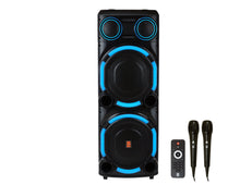Load image into Gallery viewer, MR DJ VEGAS+ Dual 15” Bluetooth Powered DJ Speaker 6500W Active PA System