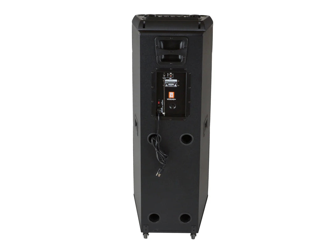 MR DJ VEGAS 3-Way Full-Range Powered/Active DJ PA Live Sound Bluetooth Loudspeaker
