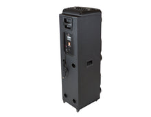 Load image into Gallery viewer, MR DJ VEGAS+ Dual 15” Bluetooth Powered DJ Speaker 6500W Active PA System
