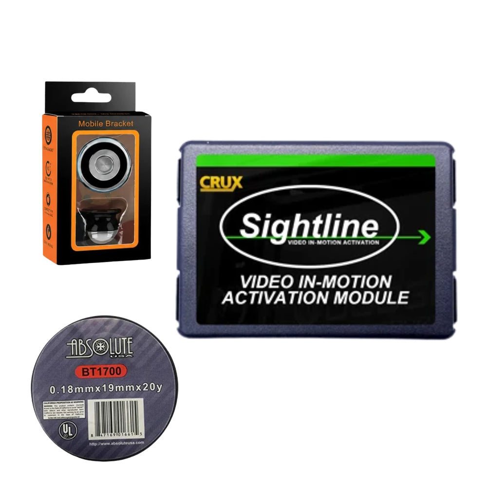 Crux VIMLR-88 VIM Activation for Land Rover Vehicles w/ Touchscreen Navigation Systems + Accessory Bundle