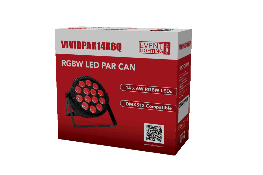 Antari PAR4X12B2-WH Compact RGBW LED Party PAR for DJs & Stage Wash
