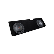 Load image into Gallery viewer, Cerwin Vega H12DV2MDV212RB Dual 12" Sealed Subwoofer Enclosure for 2019-Up Chevy Silverado / GMC Sierra Extended / Crew Cab with H12DV2