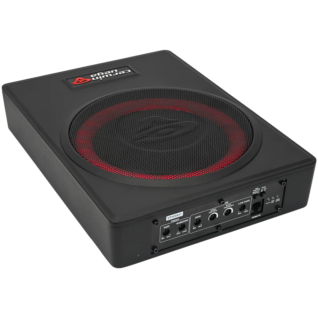 Cerwin-Vega VPAS821 870W 8" Underseat Enclosure with 2-Channel Output