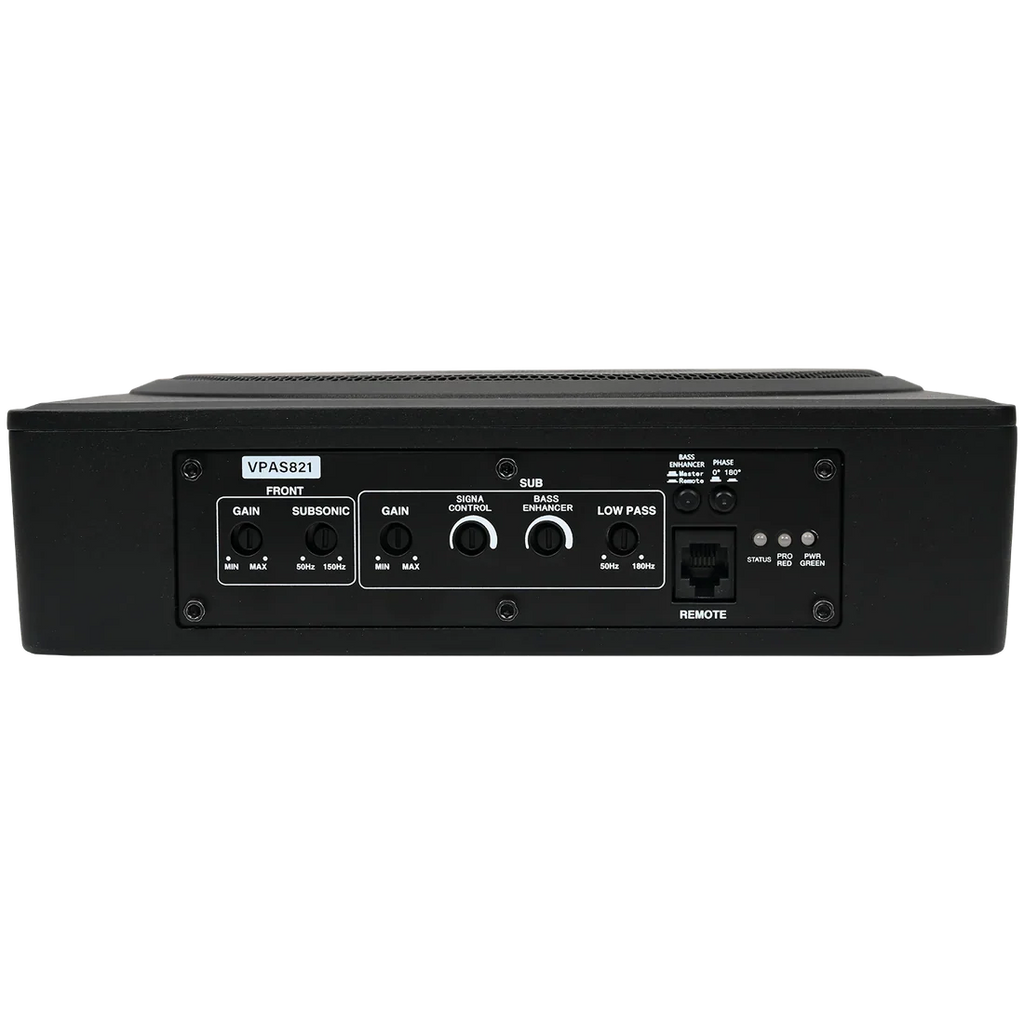 Cerwin Vega VPAS841 8" UNDER-SEAT BASS SOLUTION WITH VEGA BASS + 4 CHANNEL OUTPUT FOR ADDTIONAL SPEAKERS