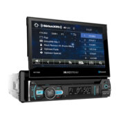 Load image into Gallery viewer, Soundstream VR-75XB 7” Single-DIN Flip-Up DVD/CD w/ SiriusXM Ready &amp; Bluetooth HFC