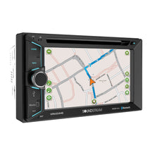 Load image into Gallery viewer, Soundstream VRN-624B 6.2” 2-DIN DVD/CD Touchscreen Headunit w/ Navigation &amp; Bluetooth