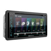 Soundstream VRN-65HB 6.2” 2-DIN DVD/CD Touchscreen Headunit w/ Navigation & PhoneLink