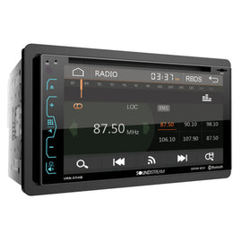 Soundstream VRN-65HB 6.2” 2-DIN DVD/CD Touchscreen Headunit w/ Navigation & PhoneLink
