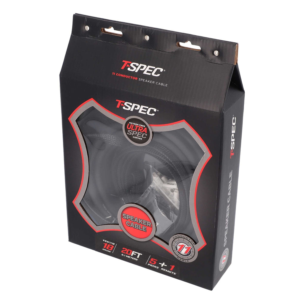 T-SPEC VSW1118 Speaker Cable 18 Gauge 11 Conductor