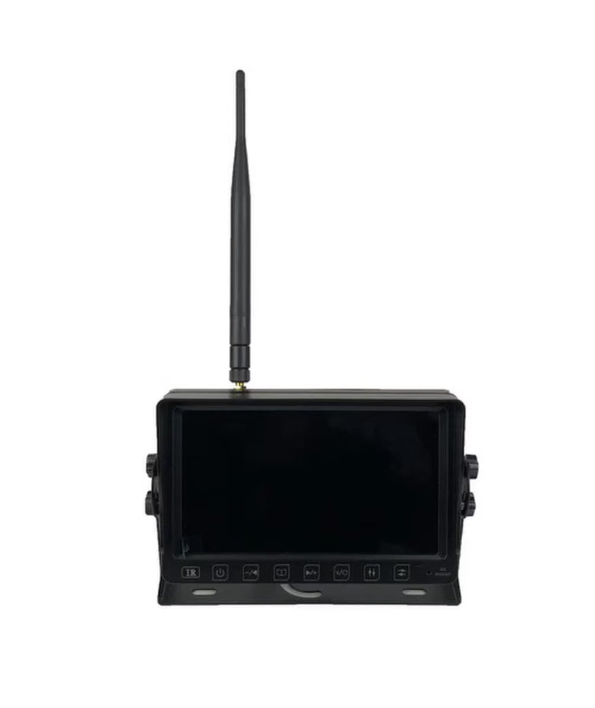 Boyo VTC703AHD-Q4 Wireless Vehicle AHD Backup Camera System with 7” Monitor and Backup Camera for Car, Truck, SUV and Van