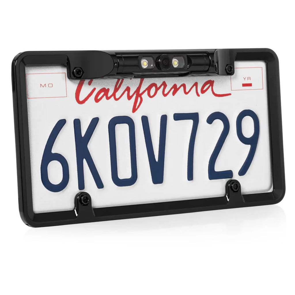 Boyo VTL300CL Full-Frame License Plate Backup Camera with Parking Lines and LED Lights
