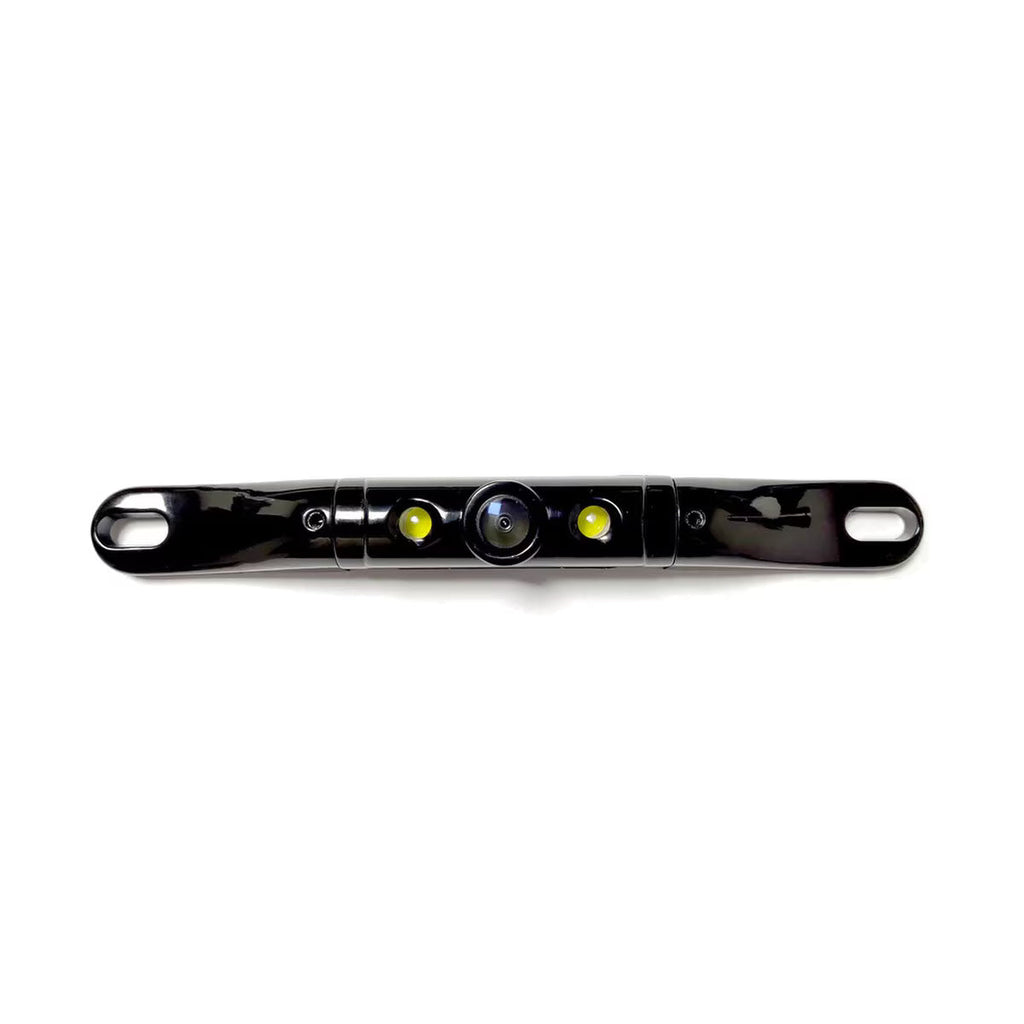 Boyo VTL422CLS Short Length Bar-Type License Plate Backup Camera with LED Lights (Black)