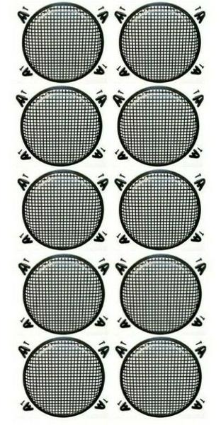 10 XPDJS15 15" Subwoofer Metal Mesh Cover Waffle Speaker Grill Protect Guard DJ