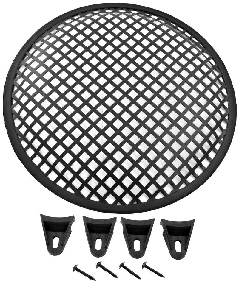 MR DJ DJS15 15" Metal Waffle Mesh Grill Speaker Subwoofer Woofer + Clips & Screws