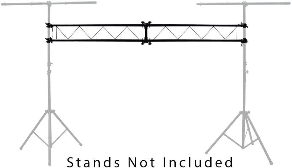 MR DJ LSBS10 Pro Audio DJ Light Lighting Portable Truss 10 Foot I Beam Section Add to Speaker stands or Extension