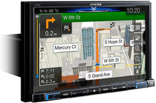 Load image into Gallery viewer, Alpine X308U Double DIN Bluetooth Car Stereo 8" Touchscreen with Built-in Navigation, Apple CarPlay, &amp; Android Auto