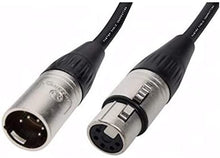 Load image into Gallery viewer, MR DJ 10 feet DMX105 5-pin 5-conductor XLR Male to Female DMX lighting cable Wire