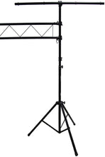 Load image into Gallery viewer, MR DJ LS500 8' Portable PA DJ Lighting Stage Stand + T-Bar Trussing System