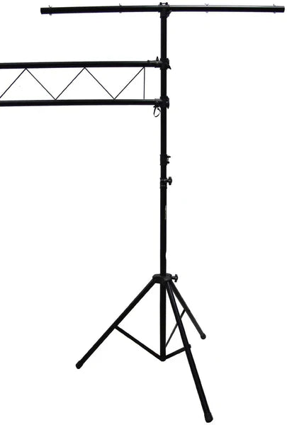 10 FT Mobile DJ Portable Lighting Truss Stand System w/ T-Bars