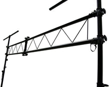 Load image into Gallery viewer, 10 Feet Lighting Stand 10Feet Mobile Portable Dj Band PRO Audio PA DJ Light Lighting Stage Fixture Truss Stand with T-Bar Trussing Stage System