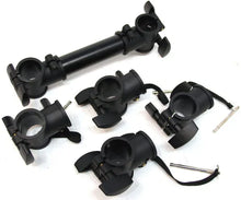 Load image into Gallery viewer, 10 FT Mobile DJ Portable Lighting Truss Stand System w/ T-Bars