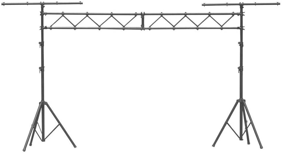 MR DJ LS500 8' Portable PA DJ Lighting Stage Stand + T-Bar Trussing System