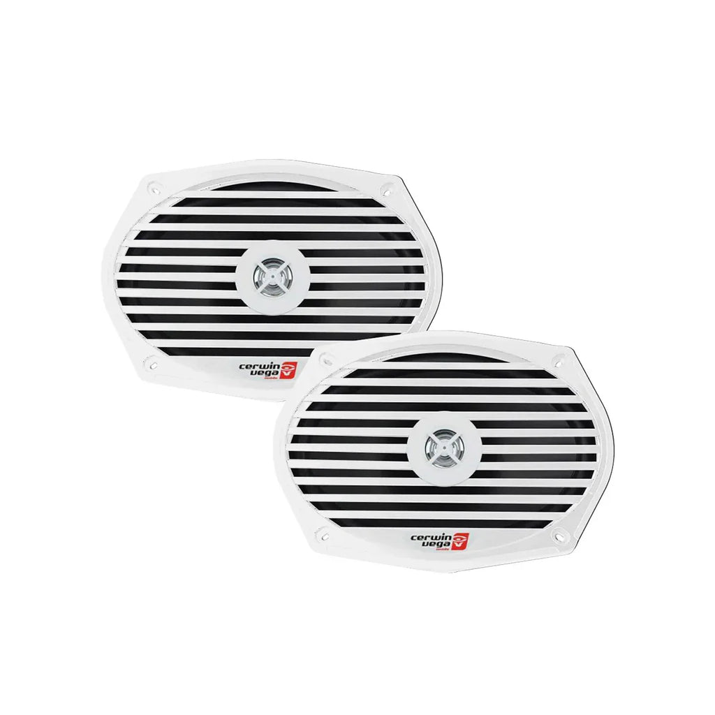 Cerwin Vega XM69W RPM XED 6"x9" 2-Way Marine Coaxial Speakers White