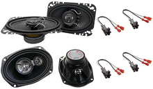 Load image into Gallery viewer, Cerwin Vega XED46 4x6" Coaxial &amp; XED693 6x9" Speakers Fit 1998-2005 Pontiac Sunfire