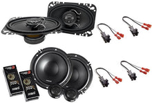 Load image into Gallery viewer, Cerwin Vega XED650C 61/2" component &amp; XED46 4X6" speakers Fit 1995-2006 Silverado/Sierra
