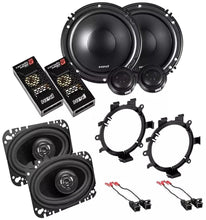Load image into Gallery viewer, Cerwin Vega XED650C 61/2" component &amp; XED46 4X6" Coaxial Fit 1995-2006 Silverado