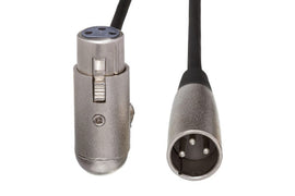 Hosa XFF-110 Balanced Interconnect Cable with Right-angled XLR Female End 10 foot