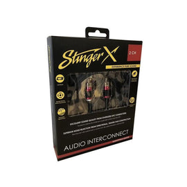 Stinger XI2212 X2 Series 2 Channel Interconnect 12ft